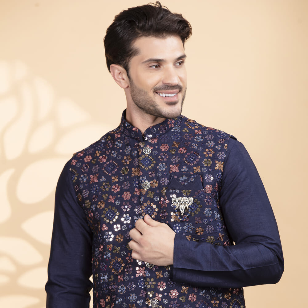 Kurta Jacket Set